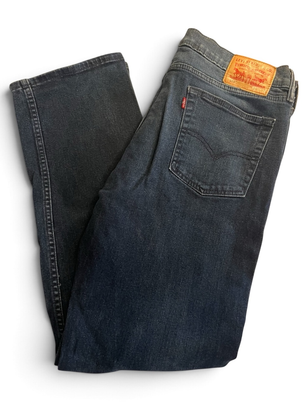 Levi's 514 Men's Navy Straight Jeans 36x32